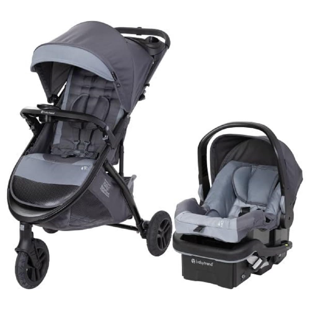 Baby Trend Tango™ 3 All-Terrain Stroller Travel System with EZ-Lift™ Plus Infant Car Seat, Ultra Grey