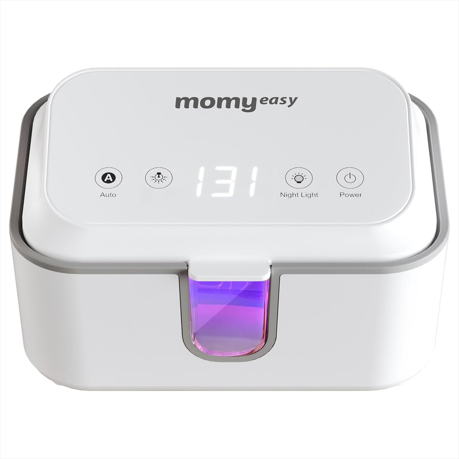 MOMYEASY Baby Wipe Warmer, Large Capacity Wipes Dispenser with 3 Temperature Modes, Even Heating Diaper Wipe Warmer with Night Light, Wipes Warmer for Babies/Adults