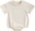 Unisex Baby Boy Girl Clothes Infant Summer Oversized Bubble Romper Toddler Baby Plain Short Sleeve Jumpsuit