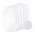 TILLYOU Waterproof Changing Pad Liners 6 Pack, 100% Cotton Reusable Cloth Diaper Liners, White