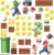 RoomMates RMK2351SCS Nintendo New Super Mario Bros Build a Scene Peel and Stick Wall Decals, Multicolored